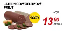 ZEMAN JATERNICOVÝ JELÍTKOVÝ PREJT nabídka