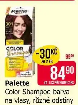Teta Palette nabídka