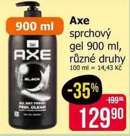 Teta Axe sprchový gel 900 ml nabídka