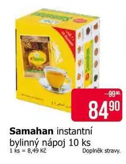 Teta Samahan instantní bylinný nápoj 10 ks nabídka