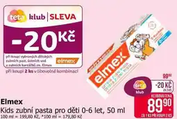 Teta Elmex Kids zubní pasta pro děti 0-6 let, 50 ml nabídka