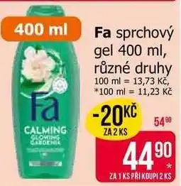 Teta Fa Sprchový gel 400 ml nabídka