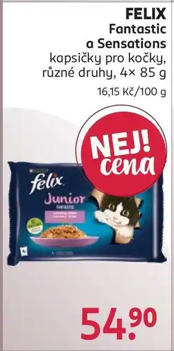 Rossmann FELIX Fantastic a Sensations nabídka