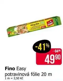 Teta Fino Easy potravinová fólie 20 m nabídka