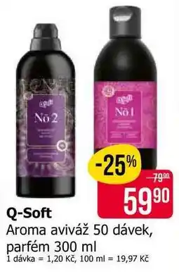 Teta Q-Soft Aroma aviváž nabídka