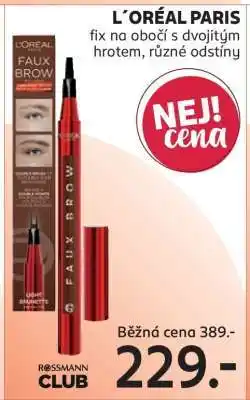 Rossmann L'Oréal Paris nabídka