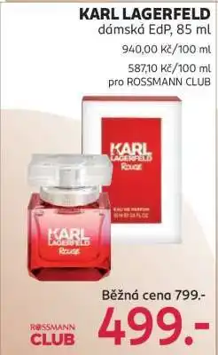 Rossmann Karl Lagerfeld nabídka