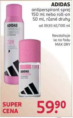 Rossmann Adidas nabídka