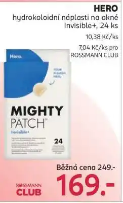 Rossmann Hero nabídka