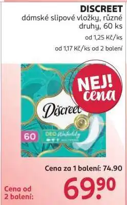 Rossmann Discreet nabídka