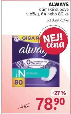 Rossmann Always nabídka
