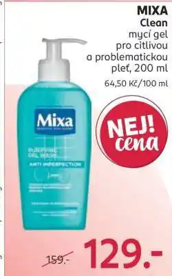 Rossmann MIXA Clean nabídka
