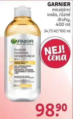 Rossmann Garnier micelární voda nabídka