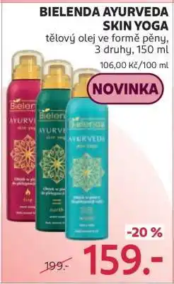 Rossmann BIELENDA AYURVEDA SKIN YOGA nabídka