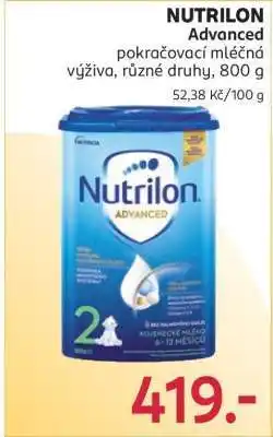 Rossmann Nutrilon Advanced nabídka