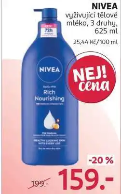 Rossmann Nivea nabídka