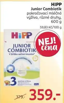 Rossmann Hipp Junior Combiotik nabídka