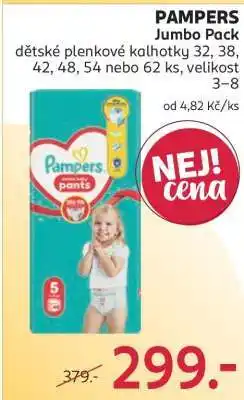 Rossmann PAMPERS Jumbo Pack nabídka