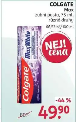 Rossmann COLGATE MAX nabídka