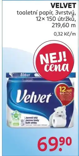 Rossmann Velvet nabídka
