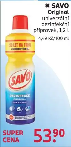 Rossmann Savo original nabídka