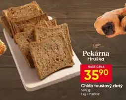 Hruška Chléb toustový zlatý nabídka