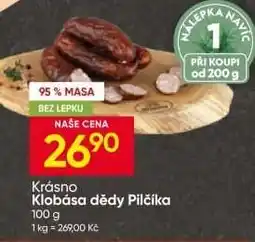 Hruška Klobása dědy Pilčíka nabídka