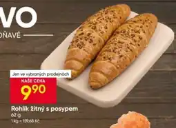 Hruška Rohlík žitný s posypem nabídka