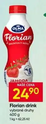 Hruška Florian drink nabídka