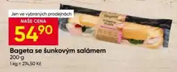Hruška BAGETA SE ŠUNKOVÝM SALÁMEM nabídka