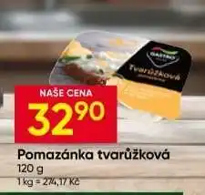 Hruška Pomazánka tvarůžková nabídka
