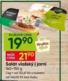 Hruška Salát vlašský | jarní nabídka