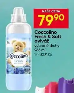 Hruška Coccolino Fresh & Soft aviváž nabídka