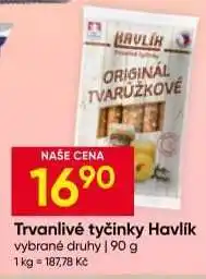 Hruška Trvanlivé tyčinky Havlík nabídka