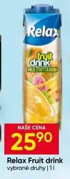 Hruška RELAX FRUIT DRINK nabídka
