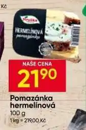 Hruška Pomazánka Hermelínová nabídka