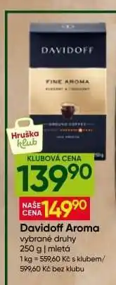 Hruška DAVIDOFF AROMA nabídka