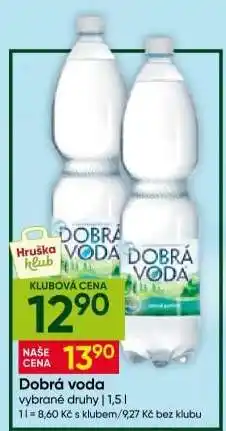 Hruška Dobrá voda nabídka