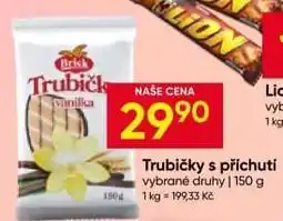 Hruška Trubičky s příchutí nabídka