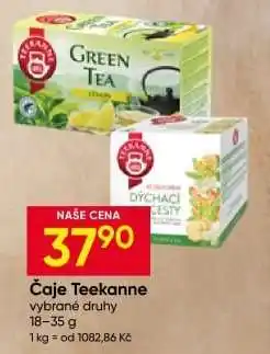 Hruška Čaje Teekanne nabídka