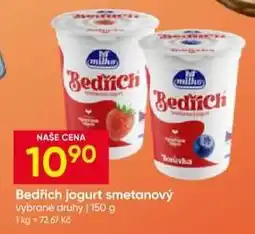 Hruška Bedřich jogurt smetanový nabídka