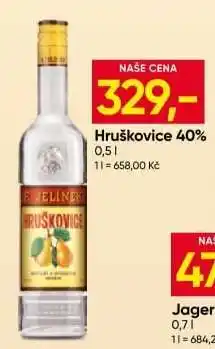 Hruška Hruškovice 40% nabídka
