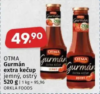 OTMA GURMÁN EXTRA KEČUP