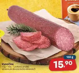 Coop Vysočina nabídka