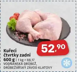 Coop Kuřecí čtvrtky zadní nabídka