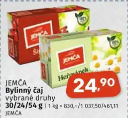 Coop Jemča bylinný čaj nabídka