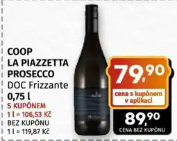 Coop COOP La Piazzetta Prosecco nabídka