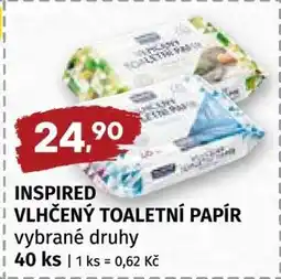 Coop INSPIRED VLHČENÝ TOALETNÍ PAPÍR nabídka
