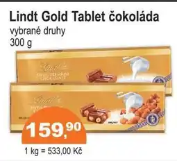 COOP DISKONT Lindt Gold Tablet čokoláda nabídka