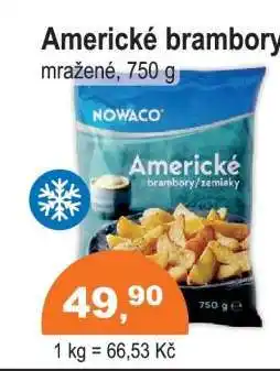 COOP DISKONT Americké brambory nabídka